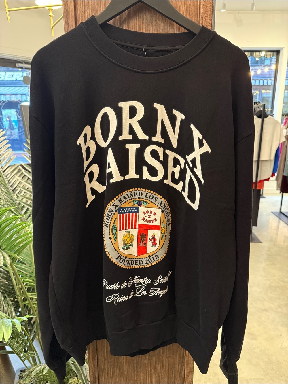 Men’s Born x Raised Crewneck